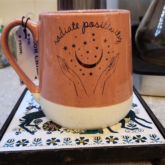 Stay Wild Moon Child Pink Ceramic Mug - Picture 2 of 3